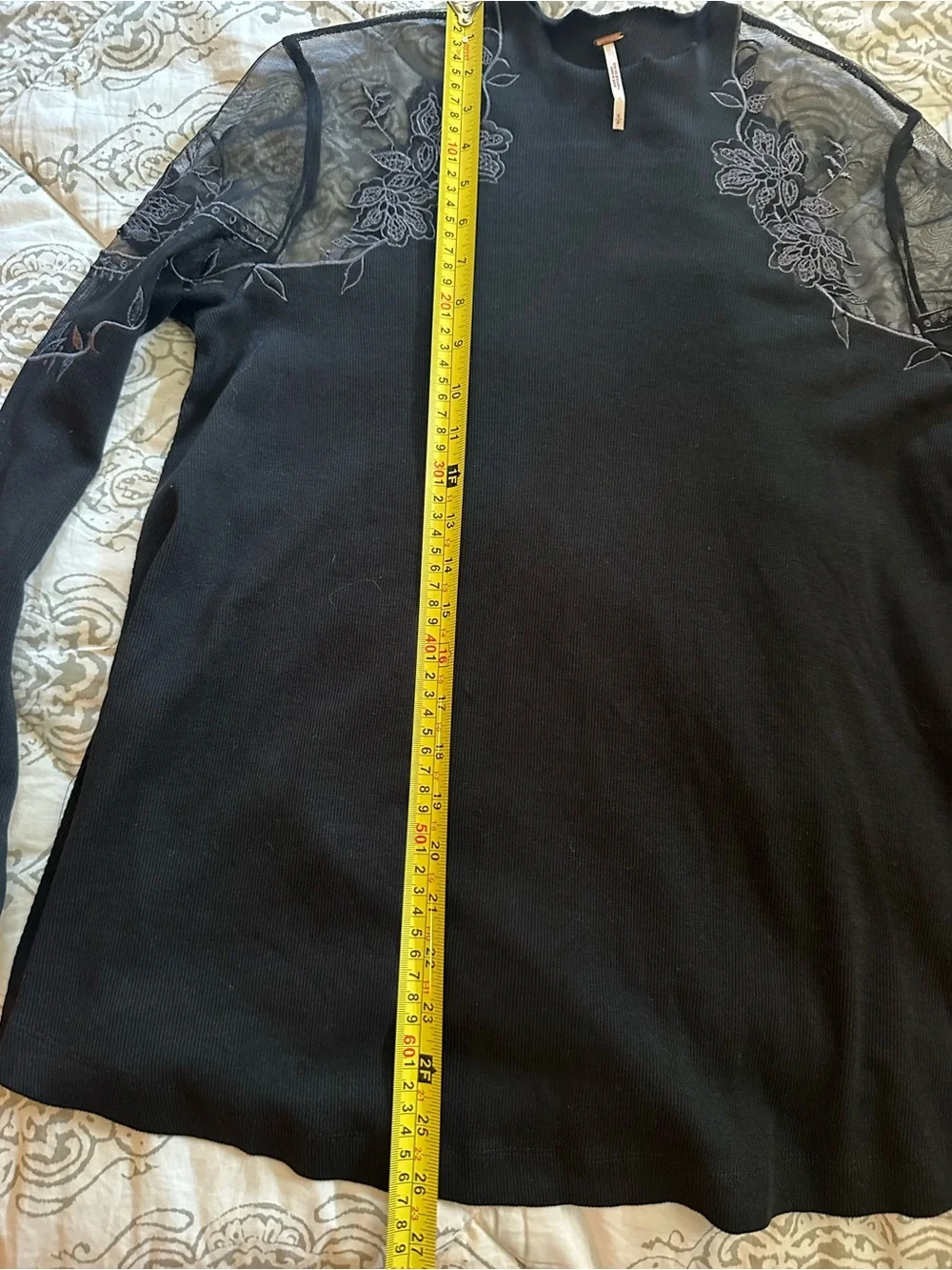 FREE PEOPLE - Black Daniella Top | Size Small